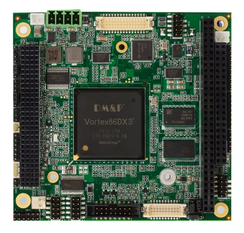 PC/104 Card Features DMP Vortex DX-3 SoC - Circuit Cellar